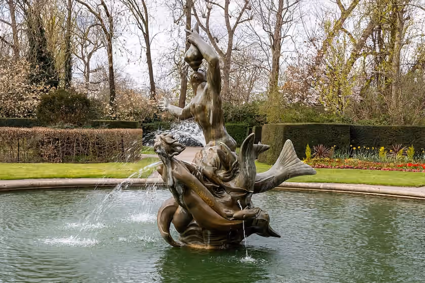 Triton Fountain in Queen Mary’s Gardens, Regent’s Park