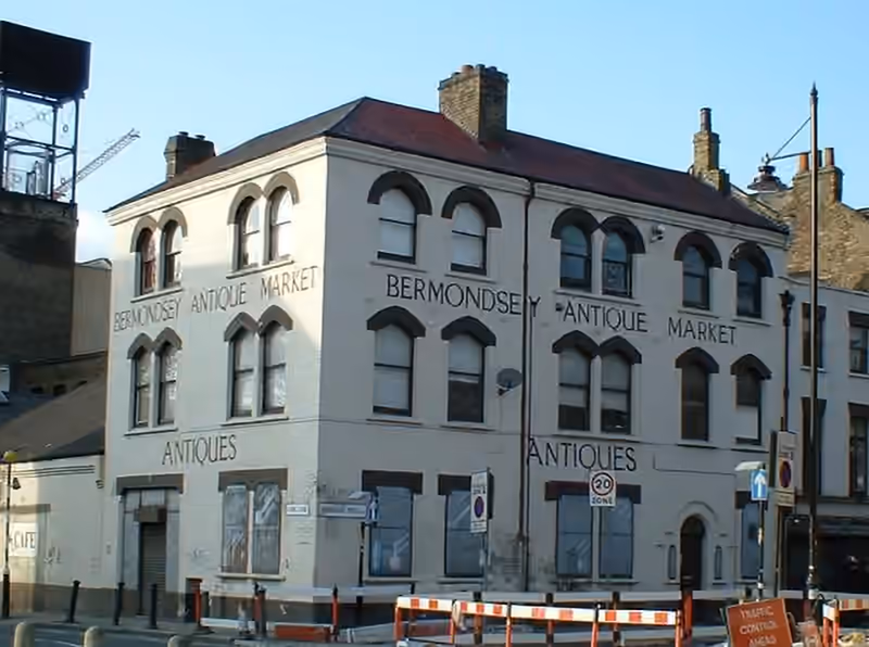 The Bermondsey Antique Market building