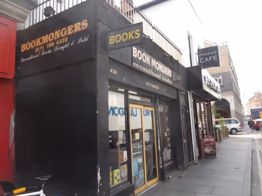 Bookmongers on Coldharbour Lane
