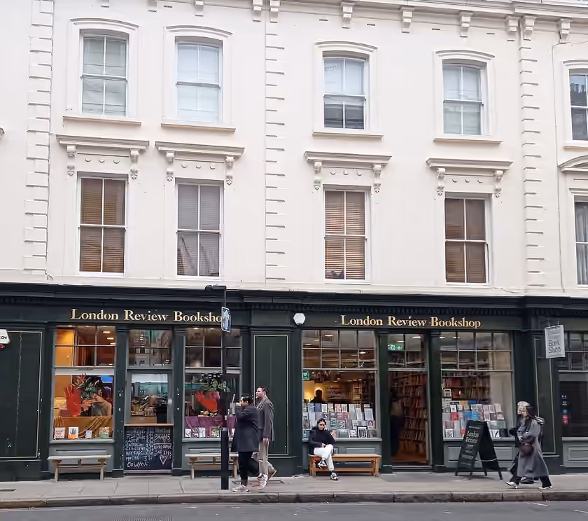 London Review Bookshop on Bury Place