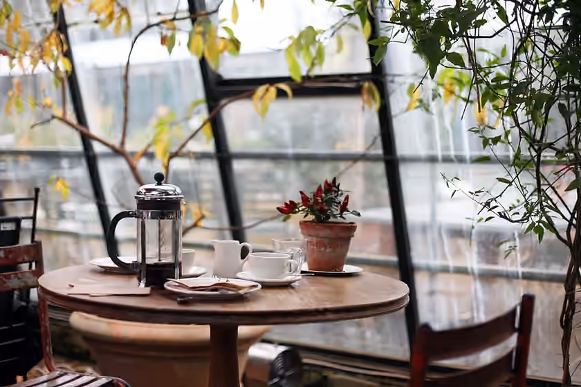 The Petersham Nurseries setting in Richmond