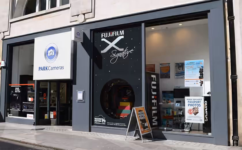 Park Cameras’ London shop — archive storefront photo