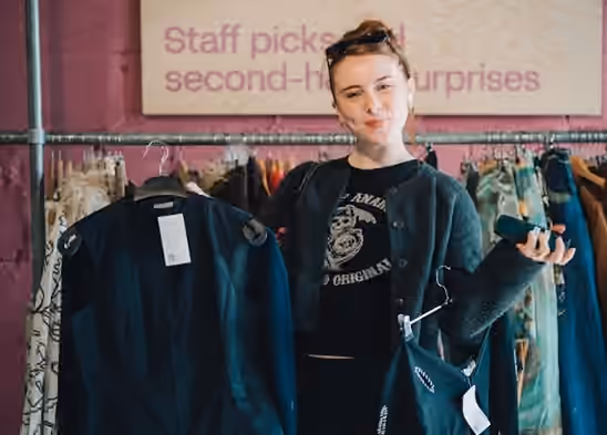Traid’s Shepherd’s Bush shop, pictured by Traid