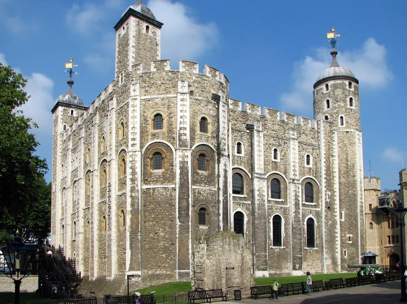 The White Tower at the Tower of London