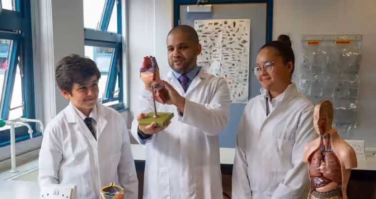 Science learning at Ashmole Academy