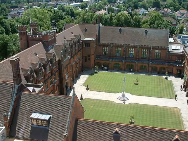 Bancroft’s School campus in Woodford Green, home to its preparatory and senior schools
