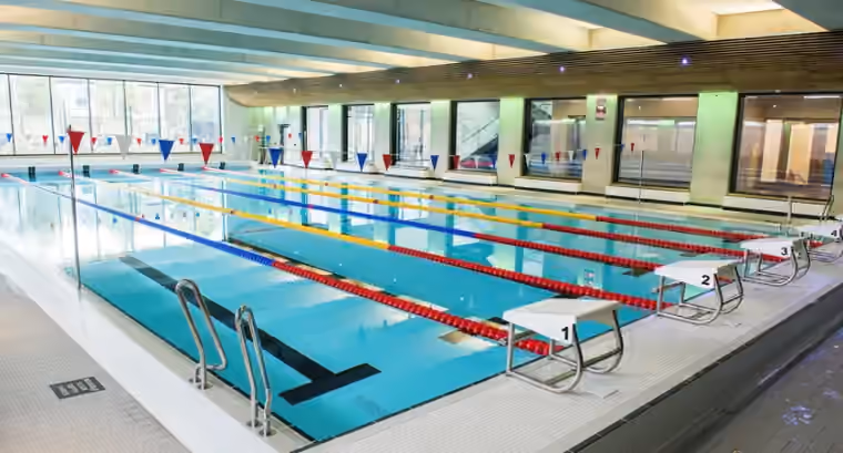 Swimming pool used by Latymer Prep School