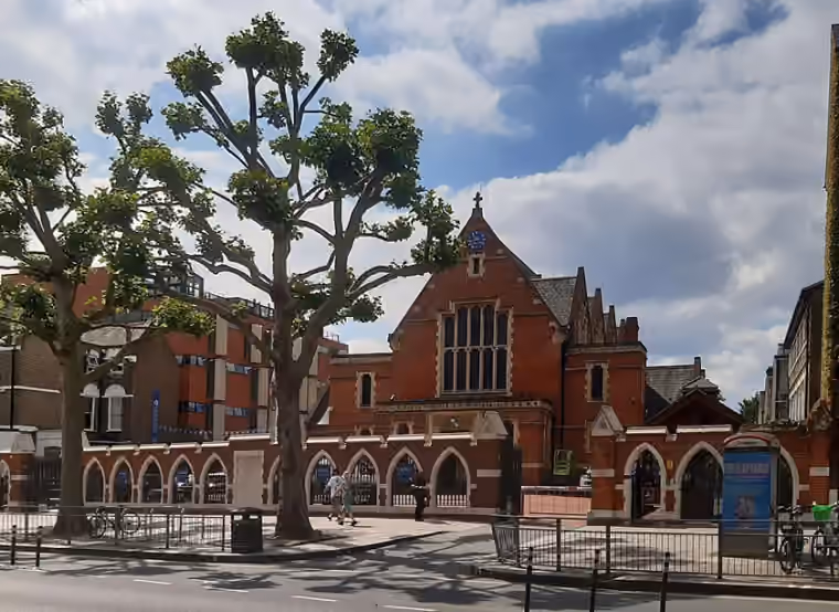 Latymer Upper School from King Street