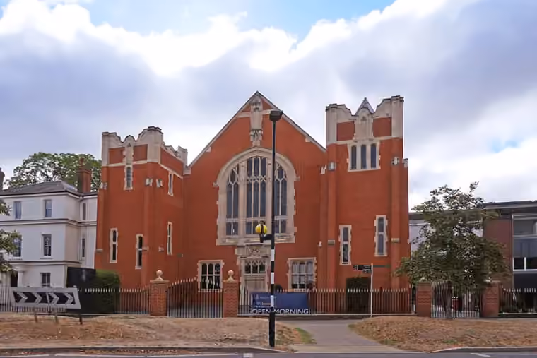 King’s College School campus in Wimbledon, home to its junior and senior schools