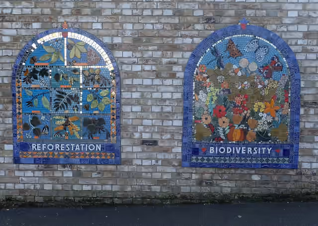 Mural at Fox Primary School